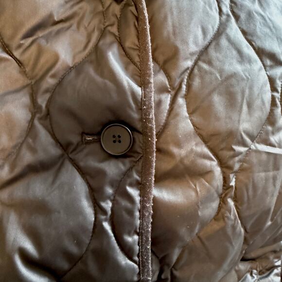 Everlane The ReNew Quilted Mid-Length Liner Jacket In Black Size Small New - Picture 15 of 15